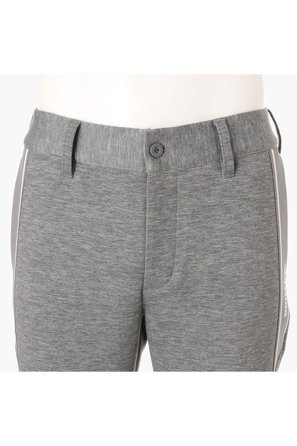 【26AW】 MEN’S WARM LINE JOGGER PANTS / ダンボールニット サイドライン ジョガーパンツ (グレー)