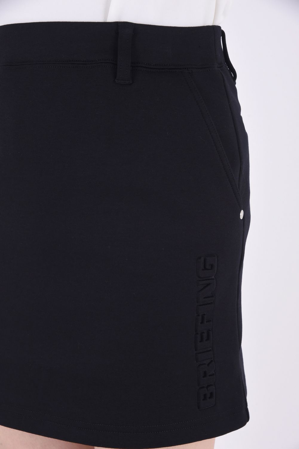 【レディース】【秋冬仕様】 WOMENS WARM 3D LOGO SKIRT / 3Dロゴ ウォーム インナー付きスカート (ブラック)