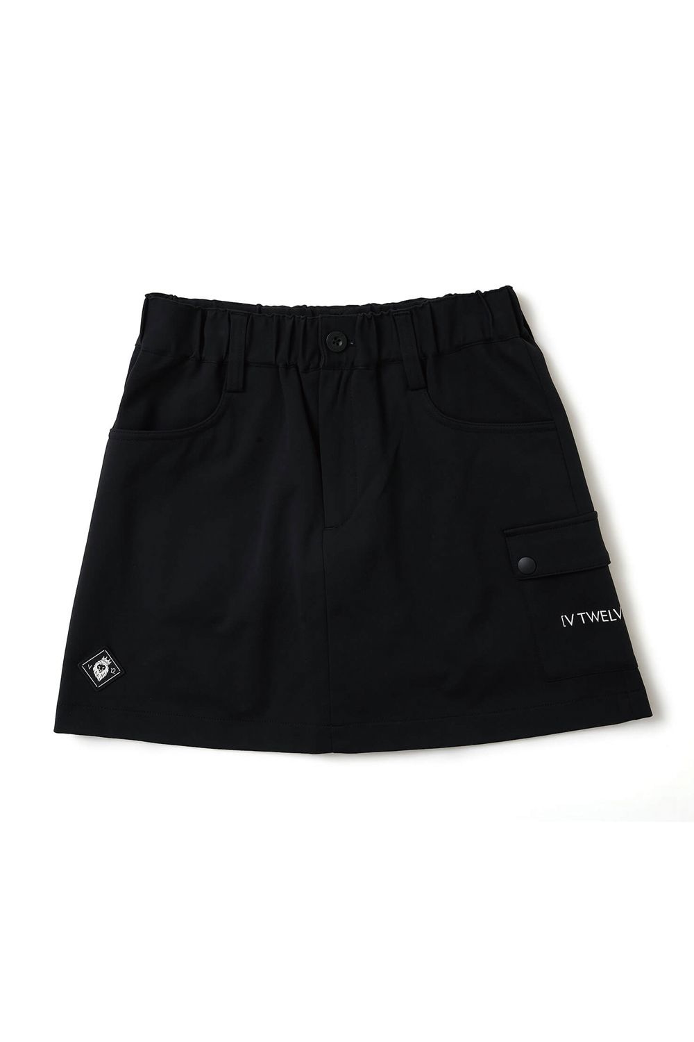 【26SS】【レディース】 SNAP SKIRT / スナップポケット スカート (ブラック)