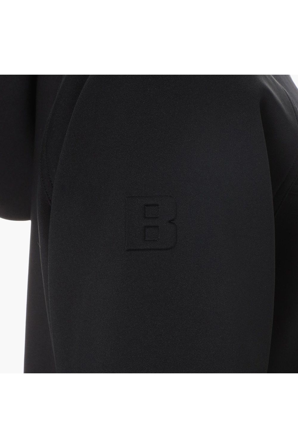 【26SS】【レディース】 WOMEN’S 3D LOGO PARKA / 3Dエンボスロゴ ストレッチジャージ ジップアップパーカー (ブラック)