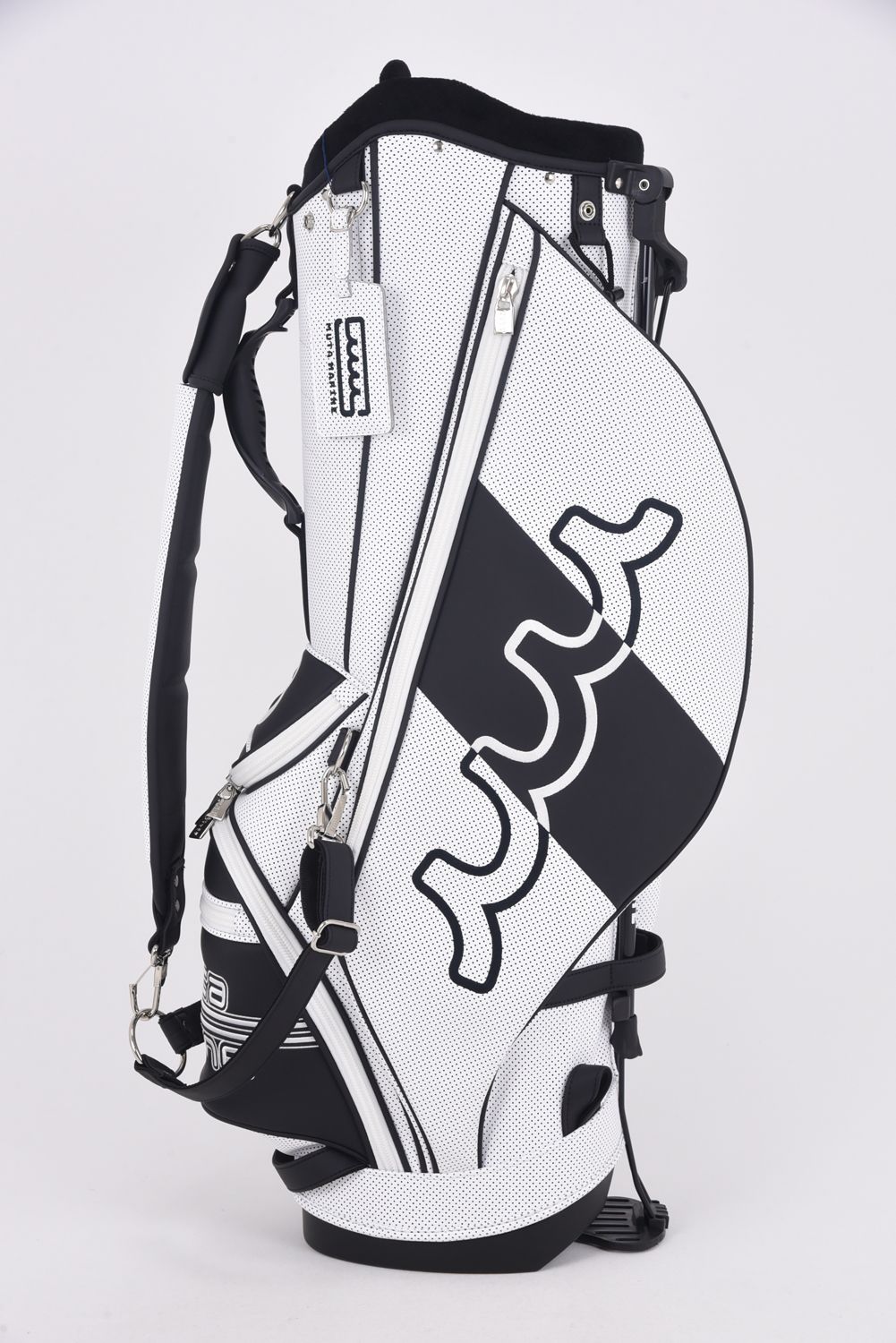 【銀行振込・代金引換不可】【返品・交換不可】 CADDY BAG / CONTINUA バイカラー キャディバッグ (ホワイト)