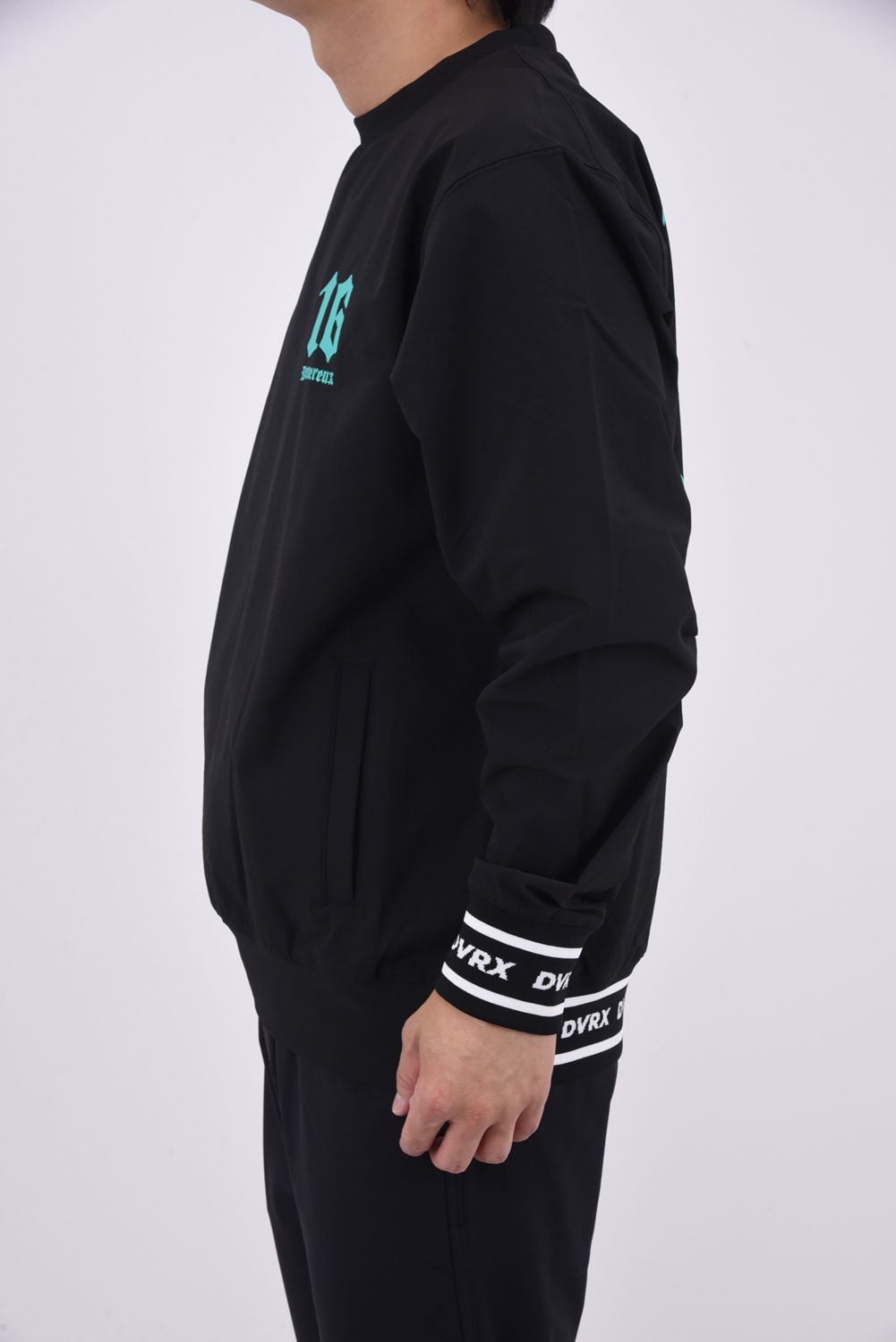 【25AW】 4WAY Dead man running crew / コーデュラ生地 Dead manバックプリント スニードジャック (ブラック)