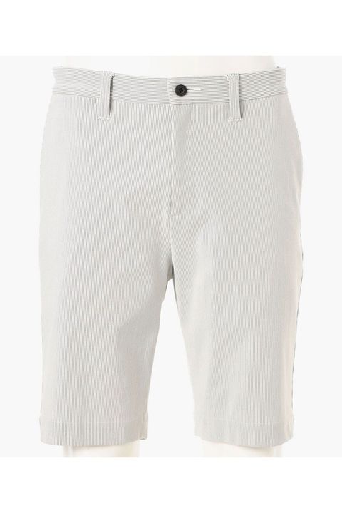 【26SS】 MEN'S NYLON CORDUROY SHORT PANTS / ナイロンコーデュロイ ショートパンツ (グレーストライプ)