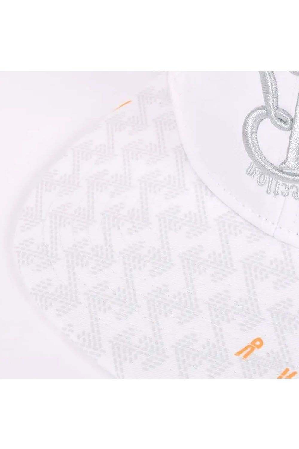 【26SS】 GM BRIM CAP FLAT / GM ブリムキャップ フラット (ホワイト×グレー)