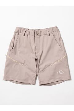 【2026SS】 Alohea Trubeaute Tech Shorts / トリコットメッシュ ZIPポケット ショートパンツ (ベージュ) (4月入荷予定)