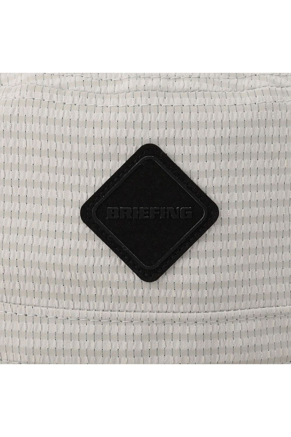 【26SS】 MEN’S SEERSUCKER WIDE HAT / シアサッカー ダイヤモンドロゴ ワイドハット (ベージュ)