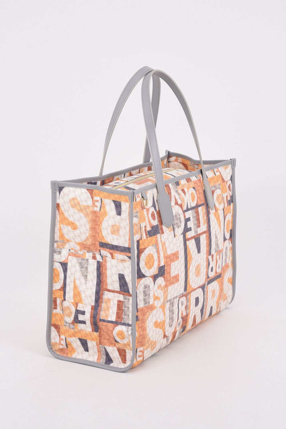 【26SS】  LANIUS SQUARE BIG (ラニウス スクエア ビッグ) / ブランドオリジナルテキスタイル ボストンバッグ （デイタイムジャンクション）*