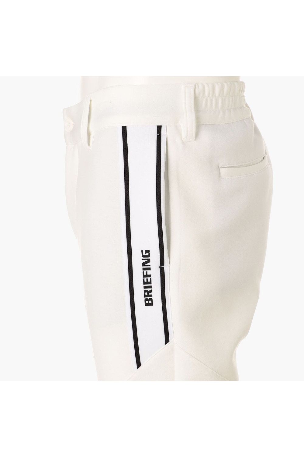 【26AW】 MEN’S WARM LINE JOGGER PANTS / ダンボールニット サイドライン ジョガーパンツ (ホワイト)