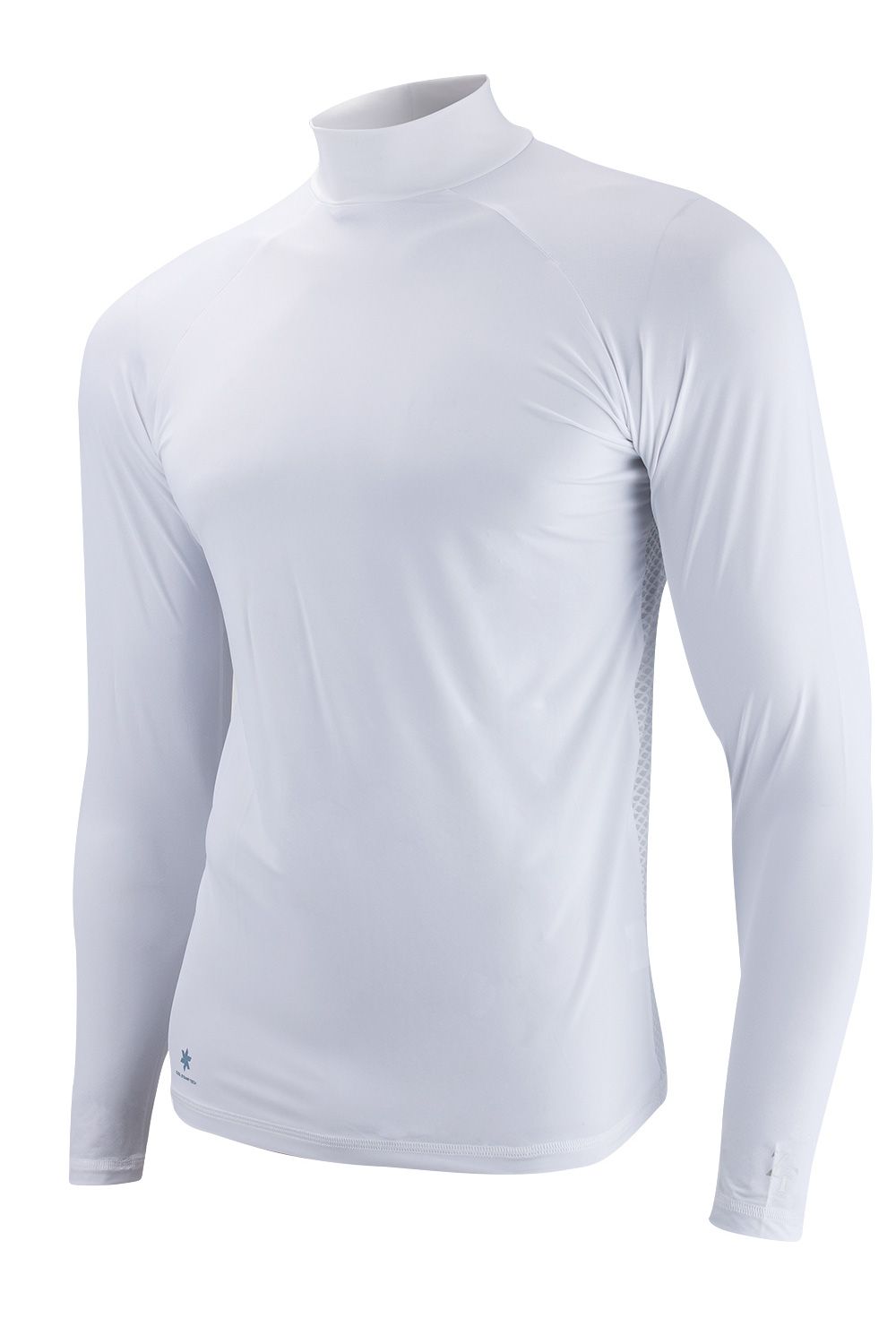 【返品・交換不可】 ICE MESH MOCK NECK / モックネック メッシュ 機能性冷感インナー (ホワイト) (ユニセックス)