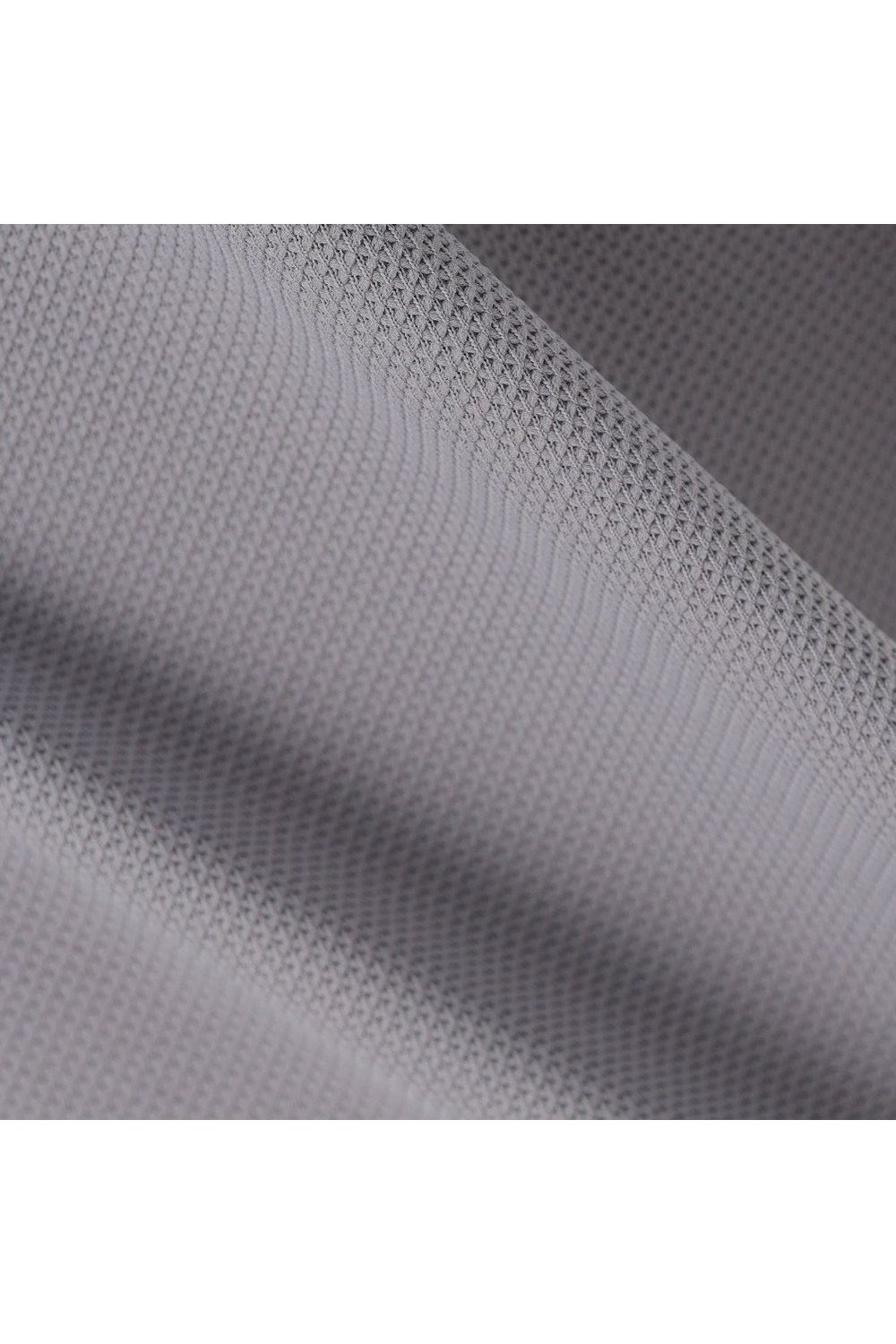 【26SS】 MEN'S LINE HIGHNECK RF / カノコ生地 ラインロゴテープ リラックスフィット モックネックTシャツ (グレー)