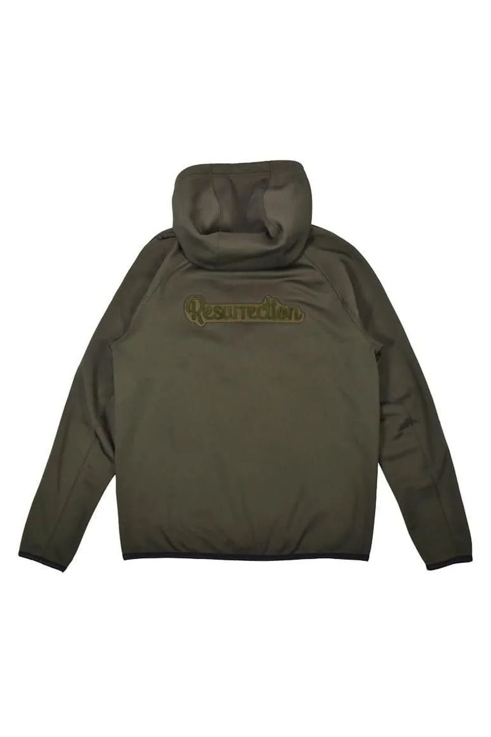 【25AW】 BRUSHED LOGO ZIP-UP HOODIE / ブラッシュロゴ ジップアップ パーカー (カーキ)*