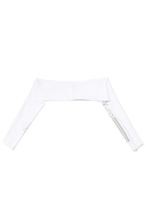 【26SS】【レディース】 HEC UV SHIELD PERFORMANCE SLEEVE / ブランドロゴプリント UVガード インナースリーブ (ホワイト)