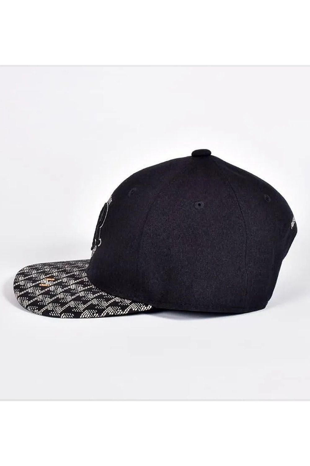 【26AW】GM BRIM CAP LANATEC / RRロゴ刺繍 オリジナルテキスタイル ブリムキャップ(フラット） (ブラック)