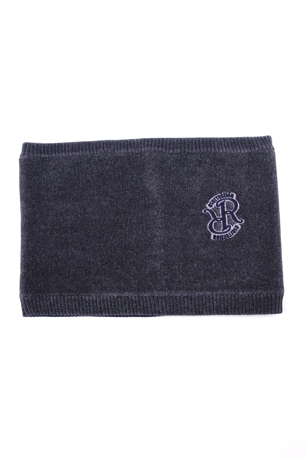 【プレゼント好適品】 REVERSIBLE NECK WARMER / リバーシブル ネックウォーマー (グレー/ネイビー)