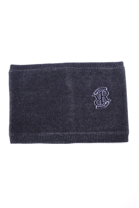【プレゼント好適品】 REVERSIBLE NECK WARMER / リバーシブル ネックウォーマー (グレー/ネイビー)