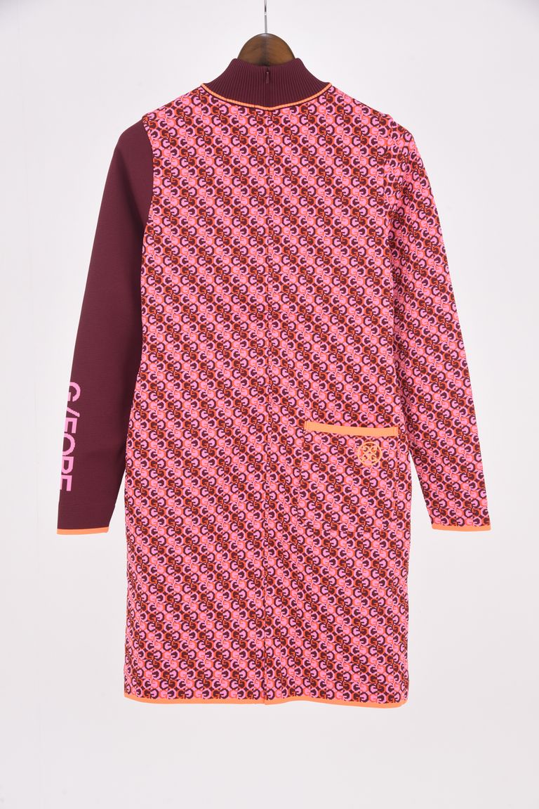 G/FORE - WOMENS GMONOGRAM KNIT ONE PIECE / モノグラムパターン 