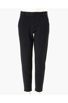 【26AW】【レディース】 WOMEN’S STITCHED 3D LOGO SLIM PANTS / ストレッチジャージ 3Dステッチロゴ スリムロングパンツ (ブラック)