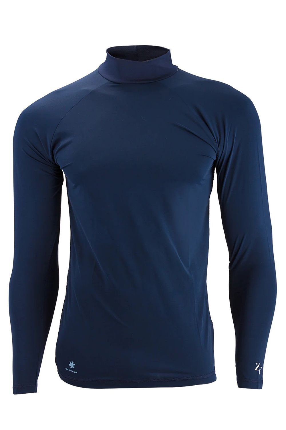 【返品・交換不可】 ICE MESH MOCK NECK / モックネック メッシュ 機能性冷感インナー (ネイビー) (ユニセックス)