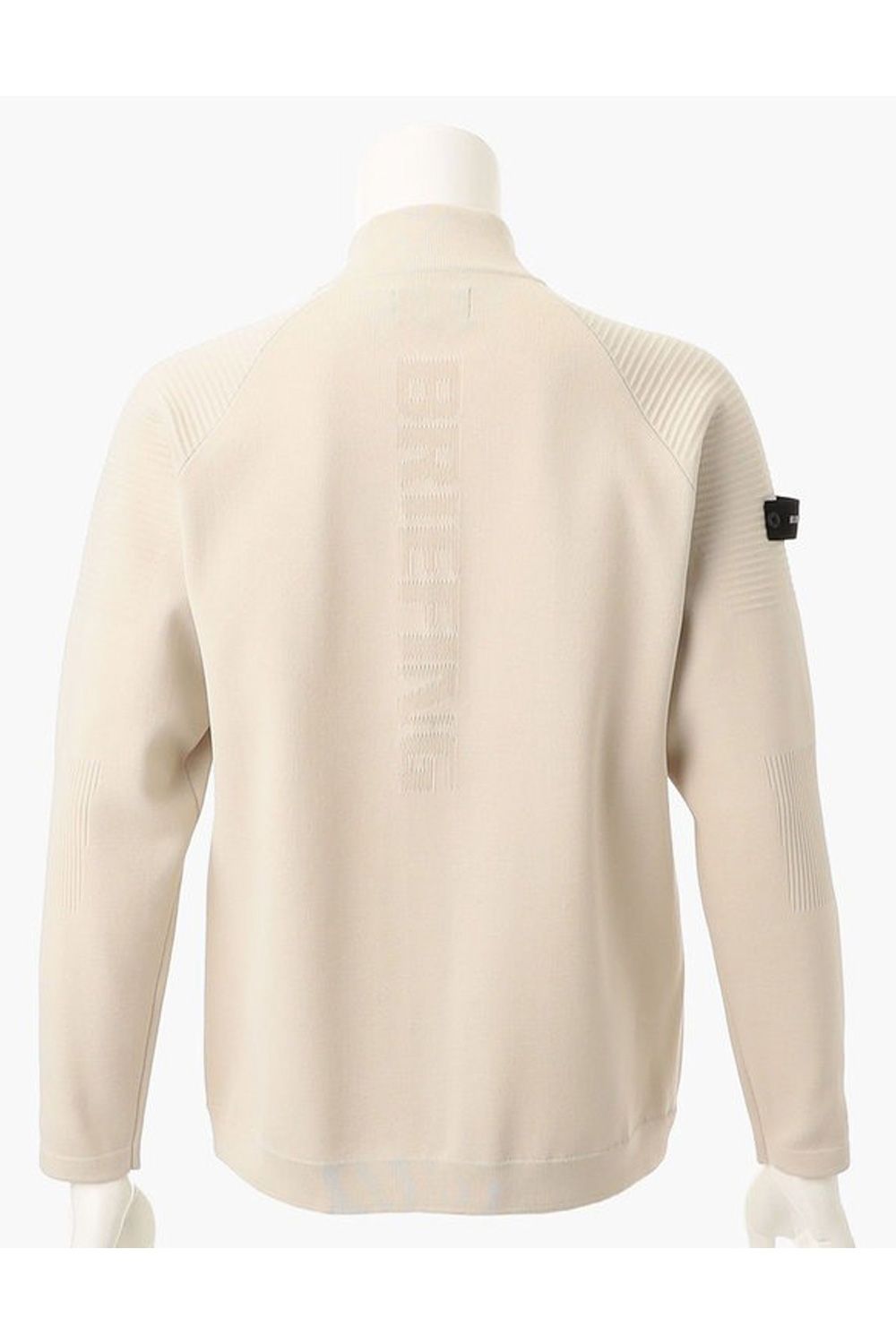 【25AW】 MEN'S WR KNIT BLOUSON / 超撥水糸 ハイネックニットブルゾン (ベージュ)
