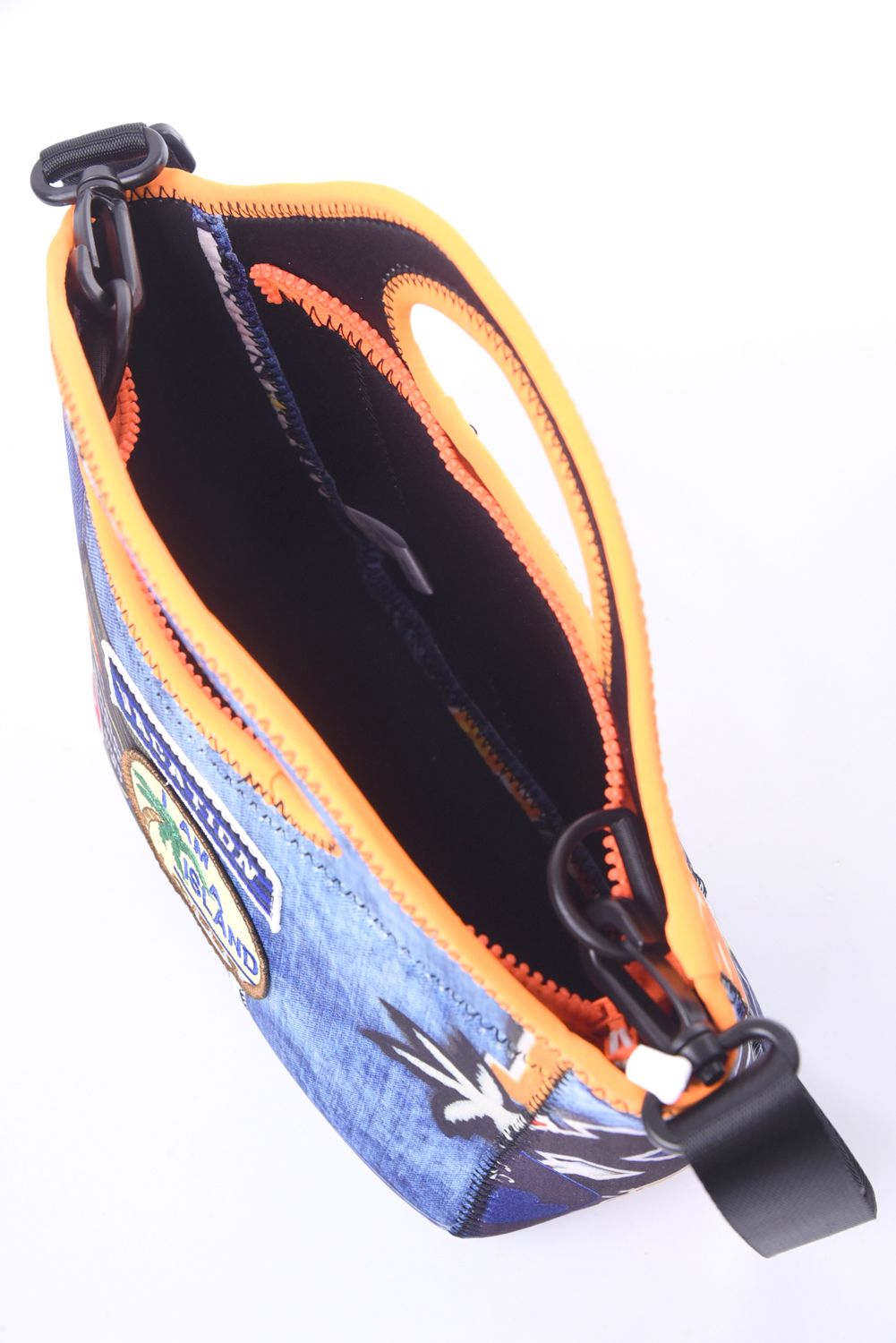 新品　HORN GARMENT ミニトートバッグ　ショルダー紐付　ゴルフ2WAY HORN GARMENT - Neoprene Bag / ワッペン ネオプレーン ミニ