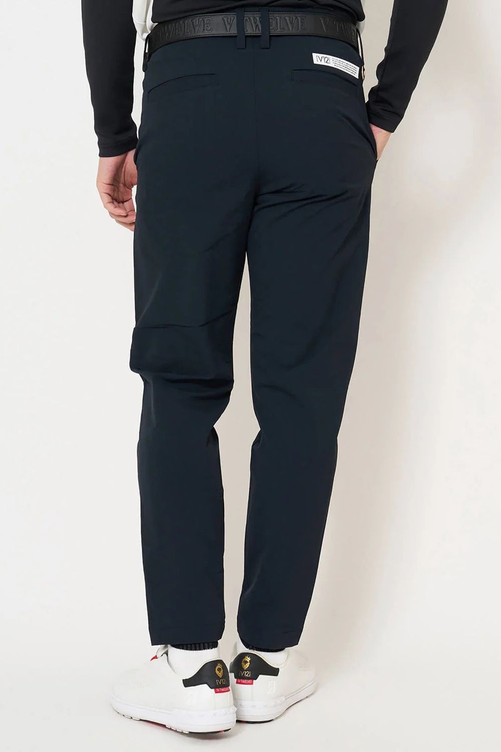 【26AW】 MOLD LOGO PANTS / 高撥水生地 サイドロゴ ナイロンロングパンツ (ブラック)