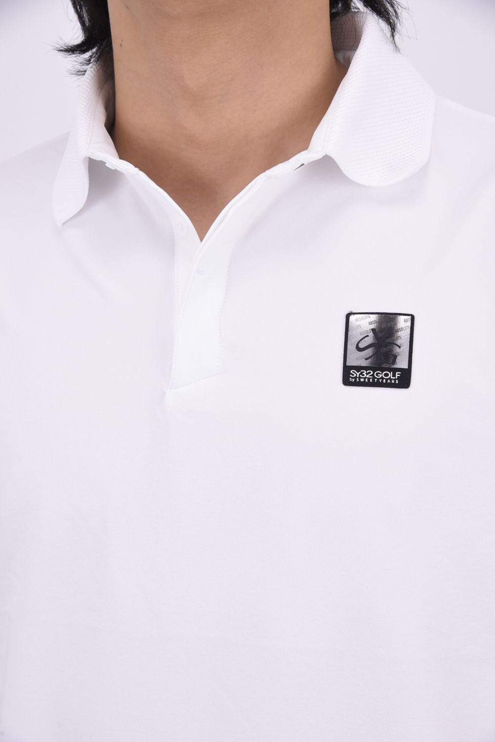 【26SS】 BOSELLI DRY POLO / ドライ ポロシャツ (ホワイト)