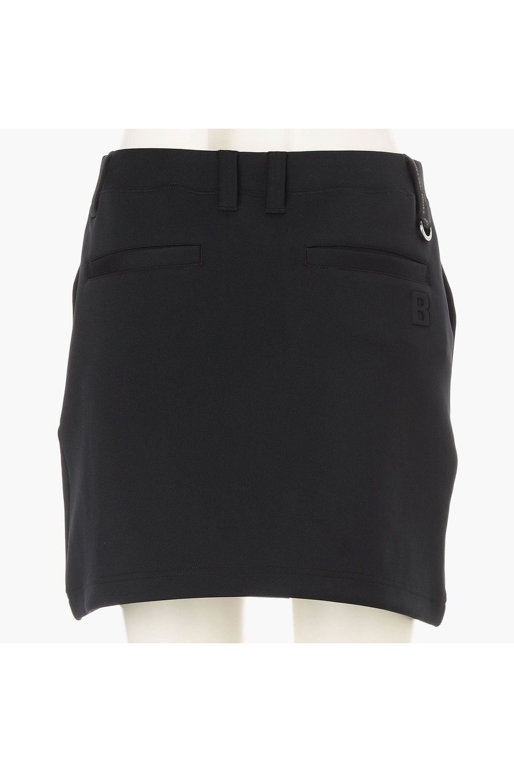 【26SS】【レディース】 WOMEN’S 3D LOGO SKIRT / 3Dエンボスロゴ ストレッチジャージ スカート (ブラック)