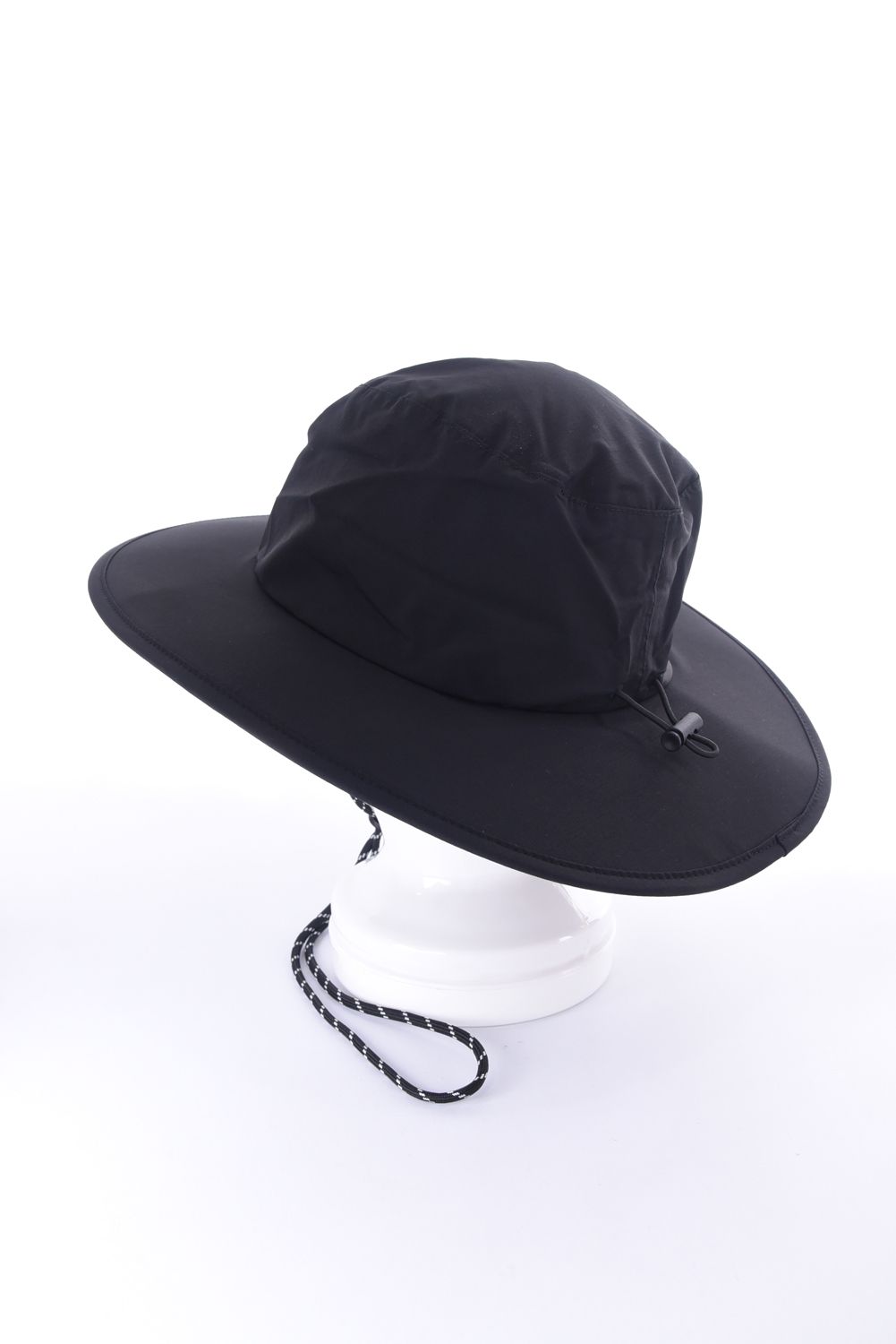 【26SS】 AWA WIDE HAT / ブランドロゴ サファリハット (ブラック)