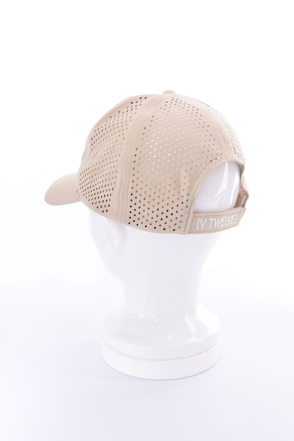 【26SS】 PUNCHED CAP / ベーシック パンチングメッシュキャップ (ベージュ)
