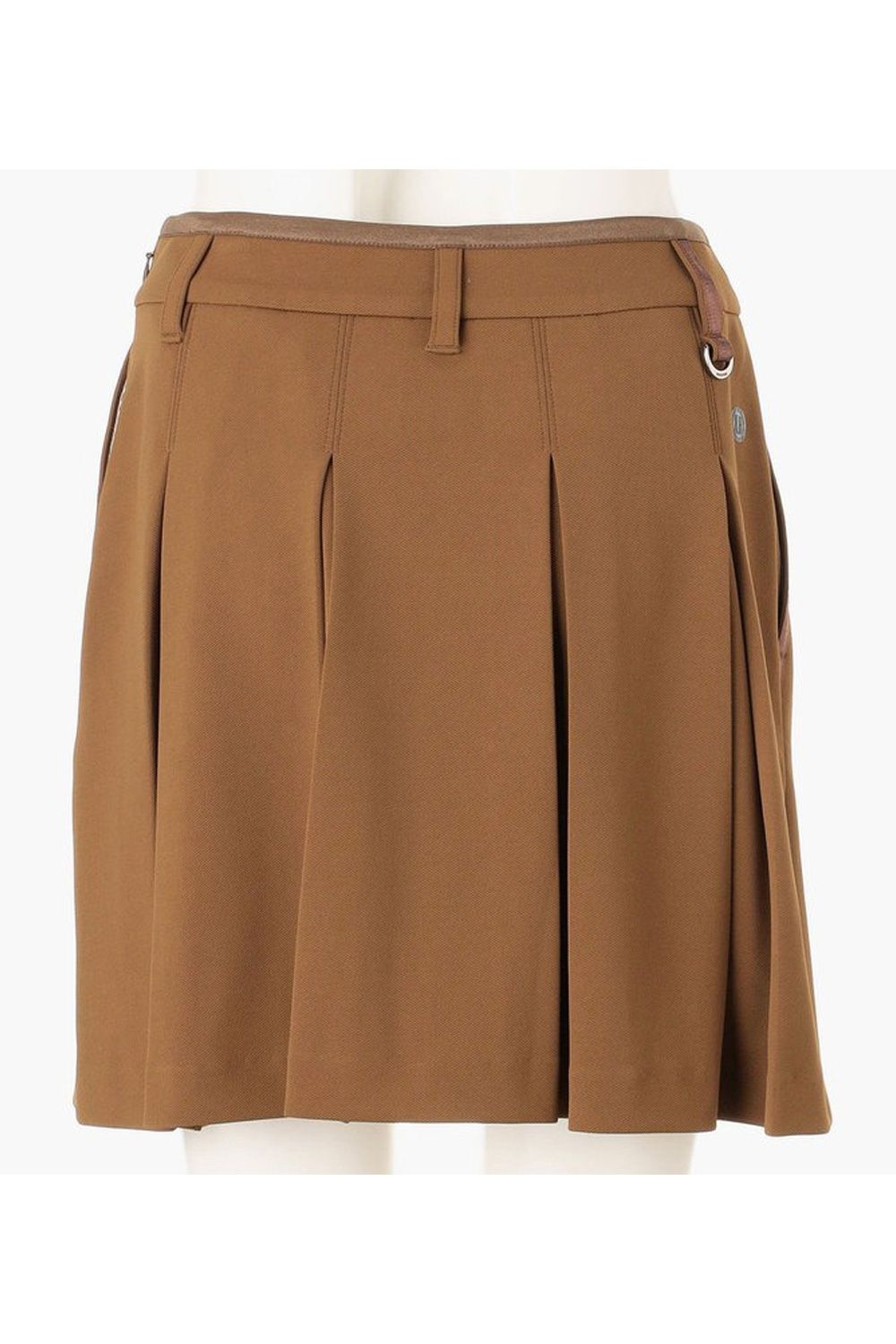 【26AW】【レディース】 WS TWILL PLEATED SKIRT / ツイル プリーツ スカート (ブラウン)