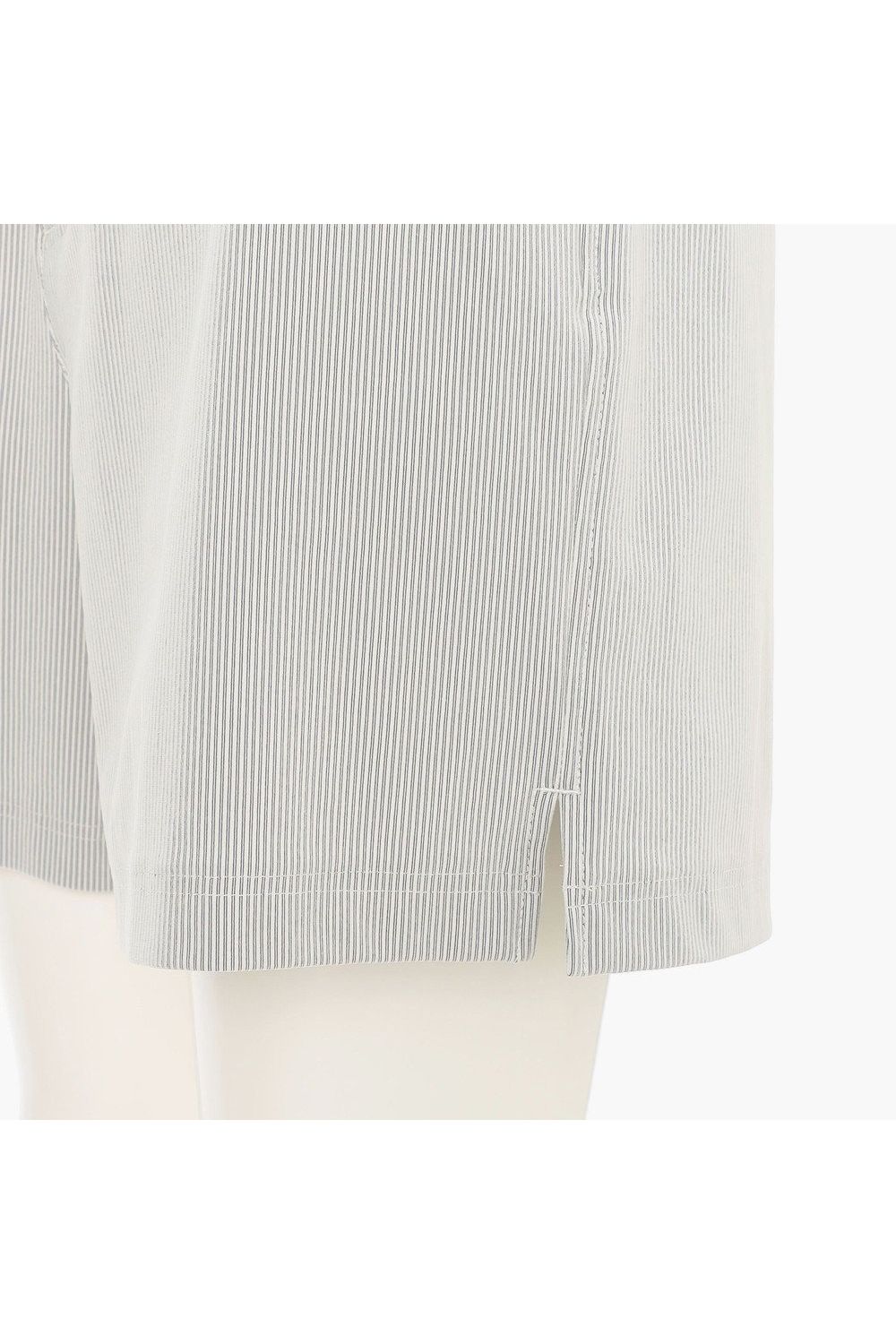 【26SS】【レディース】 WOMEN’S NYRON CORDUROY SHORT PANTS / ナイロン コーデュロイ ショートパンツ (グレーストライプ)