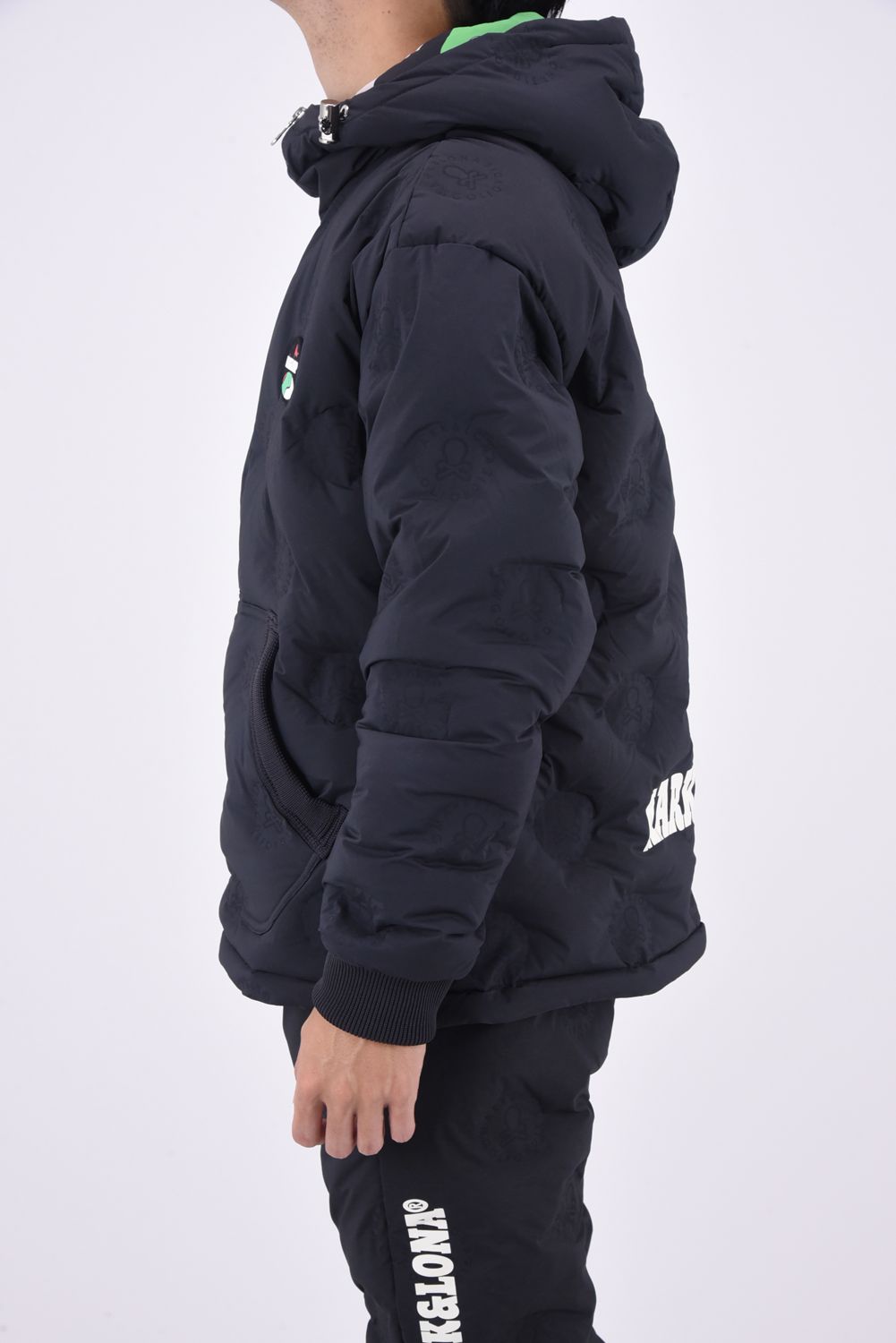 MARK&LONA sonic stretch down HOODIE サイズM MARK&LONA sonic stretch down HOODIE サイズM