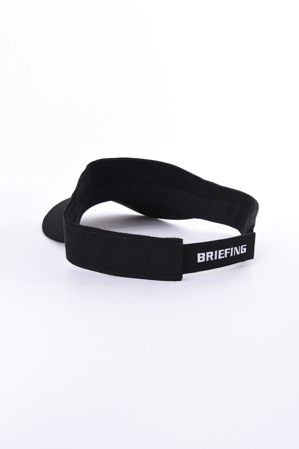 【26AW】 MEN’S SUEDE SMALL BG LOGO VISOR / スウェード素材 スモールBGロゴ サンバイザー (ブラック)