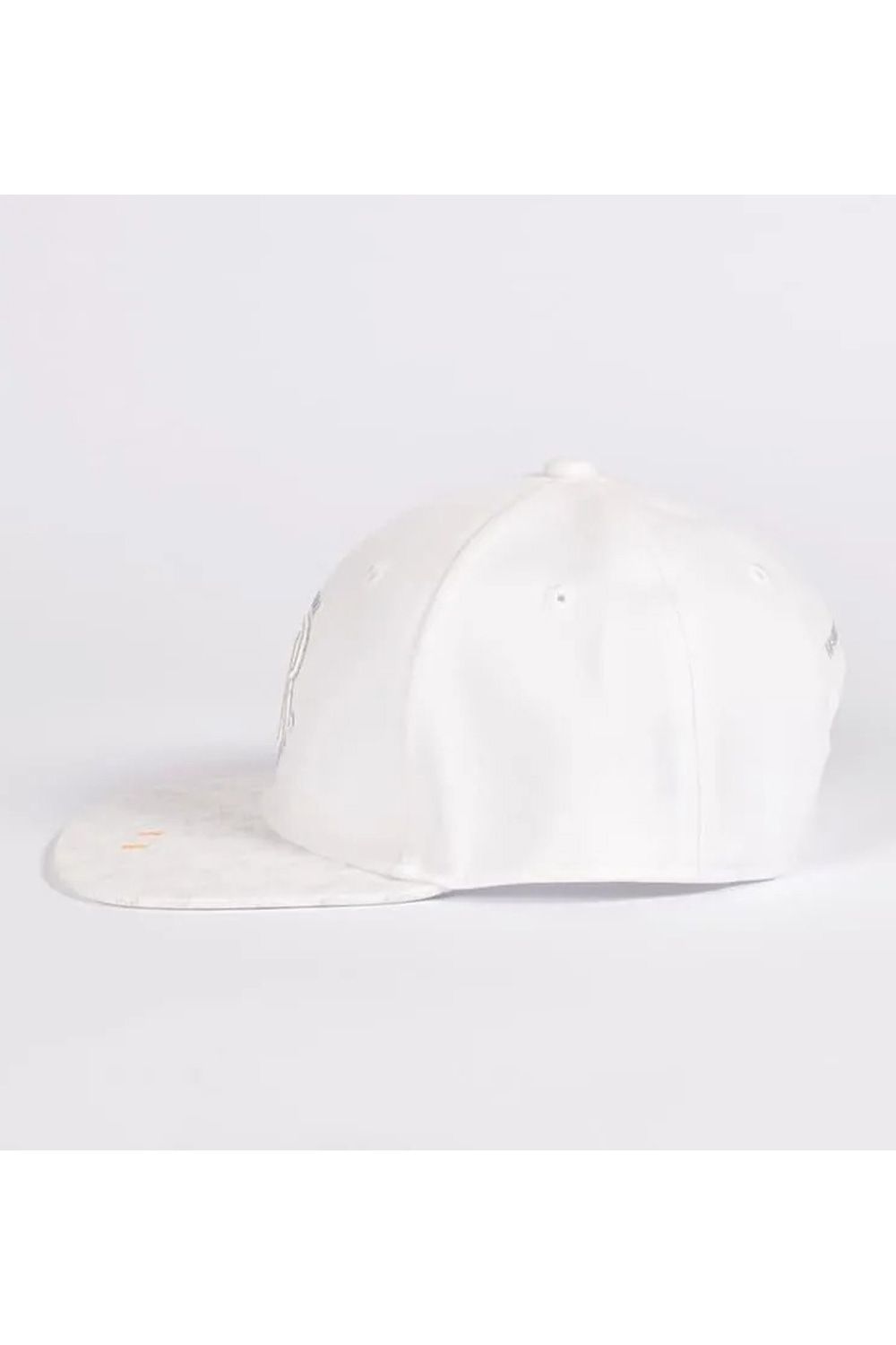 【26AW】 GM BRIM CAP LANATEC / RRロゴ刺繍 オリジナルテキスタイル ブリムキャップ(フラット） (モノホワイト)