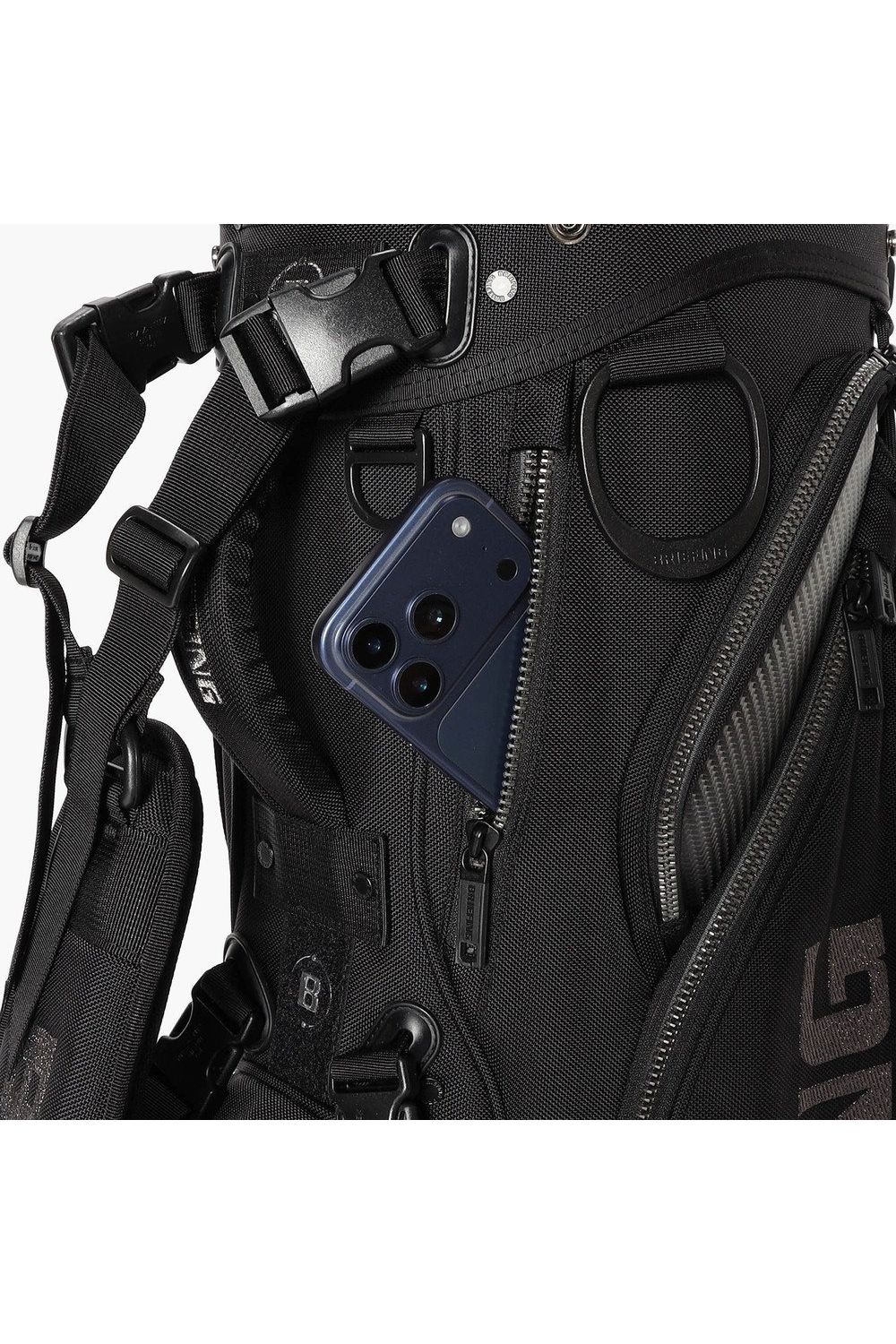 【26SS】【銀行振込・代金引換不可】【返品・交換不可】 CR-4 #04 PREMIUM CARBON / プレミアムカーボンコレクション スタンドタイプ キャディバッグ (ブラック)