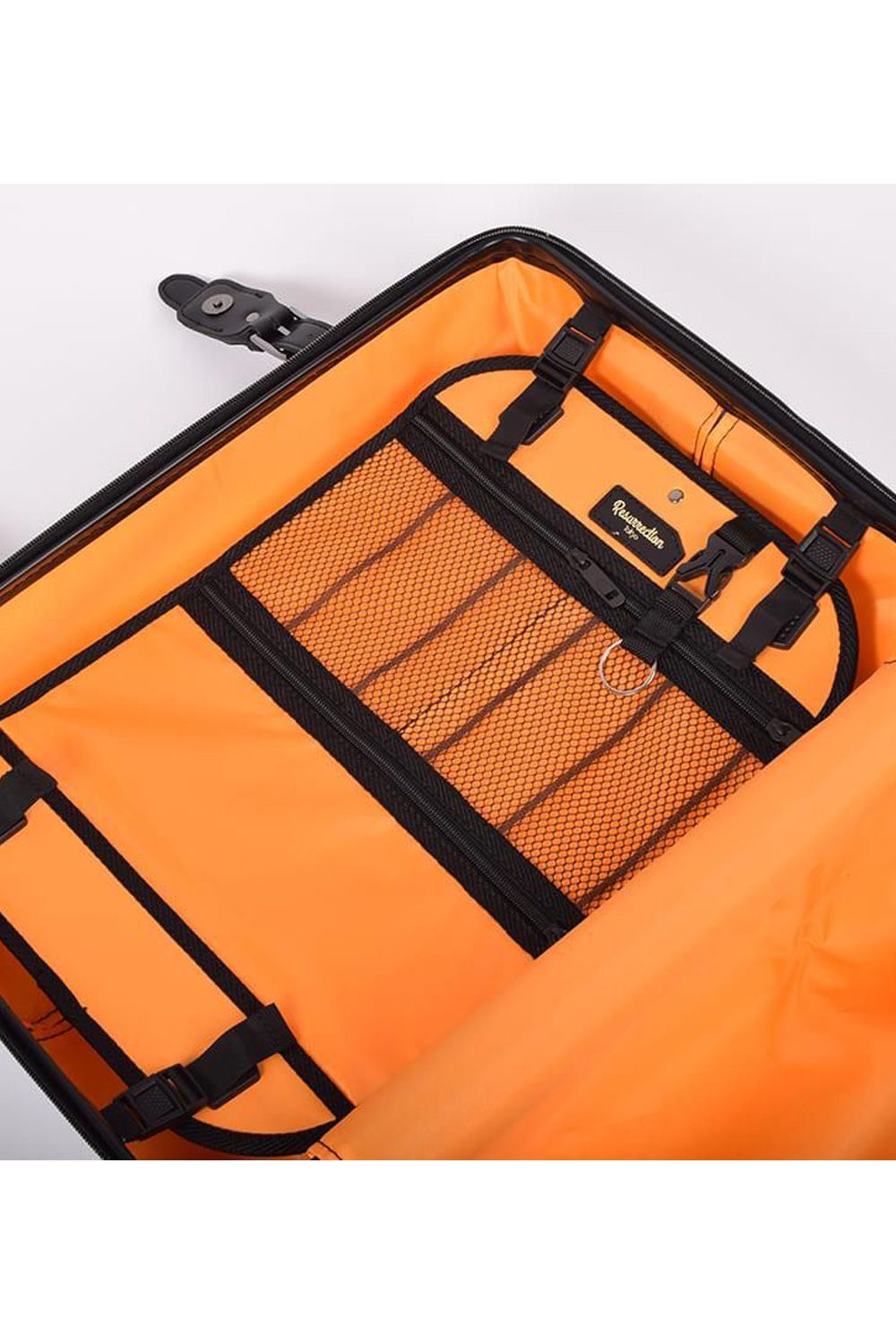 【銀行振込・代金引換不可】【返品・交換不可】 GALAPAGO No.2 (ガラパゴ) / ブランドオリジナルテキスタイル キャリーバッグ （ダークブラック）*