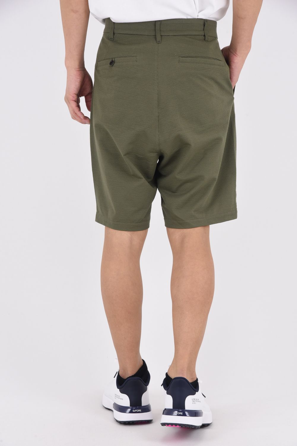 【26SS】 KNIT SOCCER SHORT PANTS / ニットサッカー ショートパンツ （カーキ）