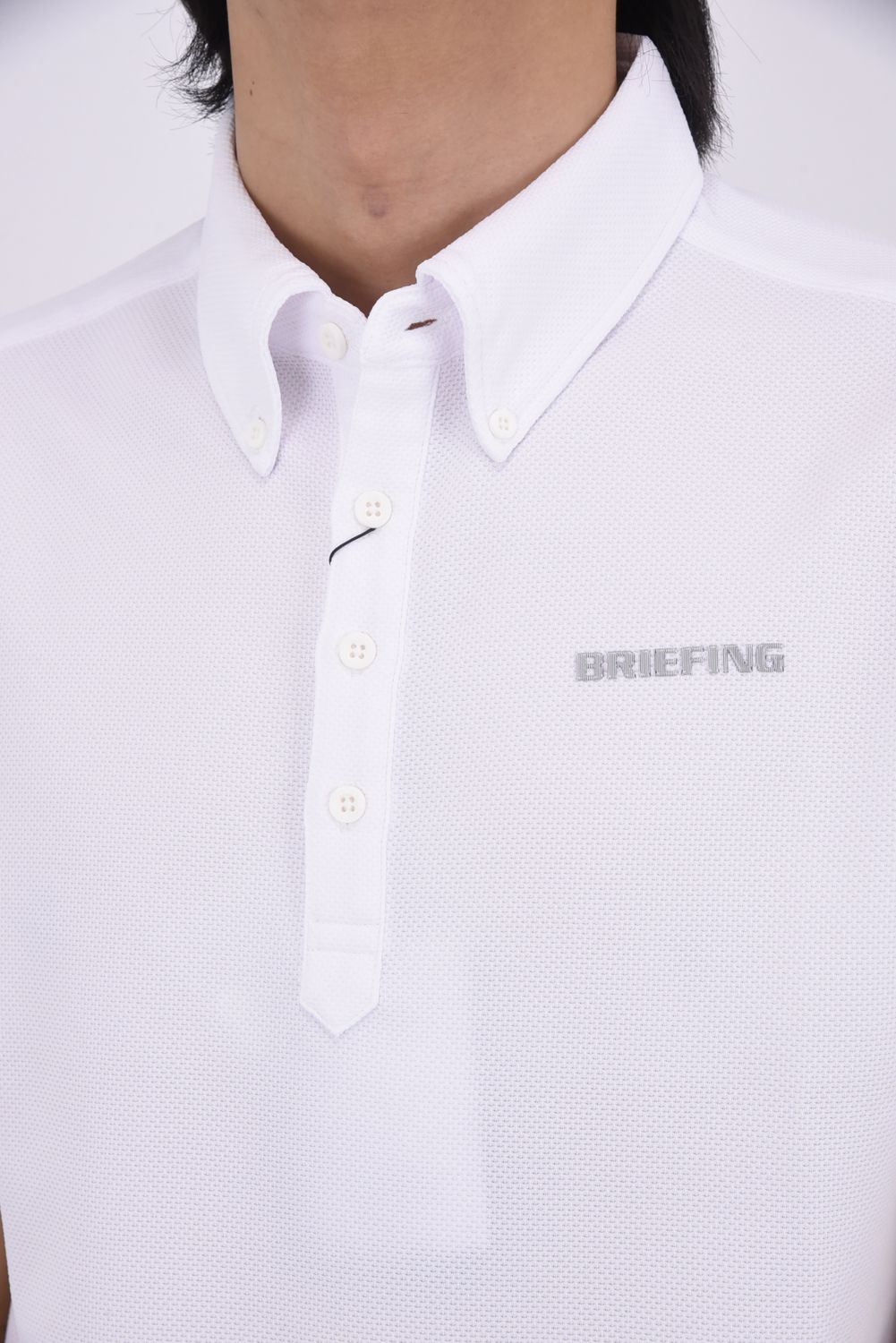 【26SS】 MEN'S DRESS BD SHIRT / ベーシック ボタンダウンカラー ポロシャツ (ホワイト)