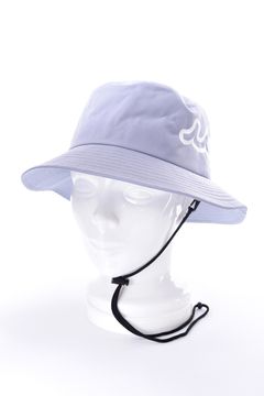 REIN BUCKET HAT / 防水 ロゴ バケットハット (グレー)