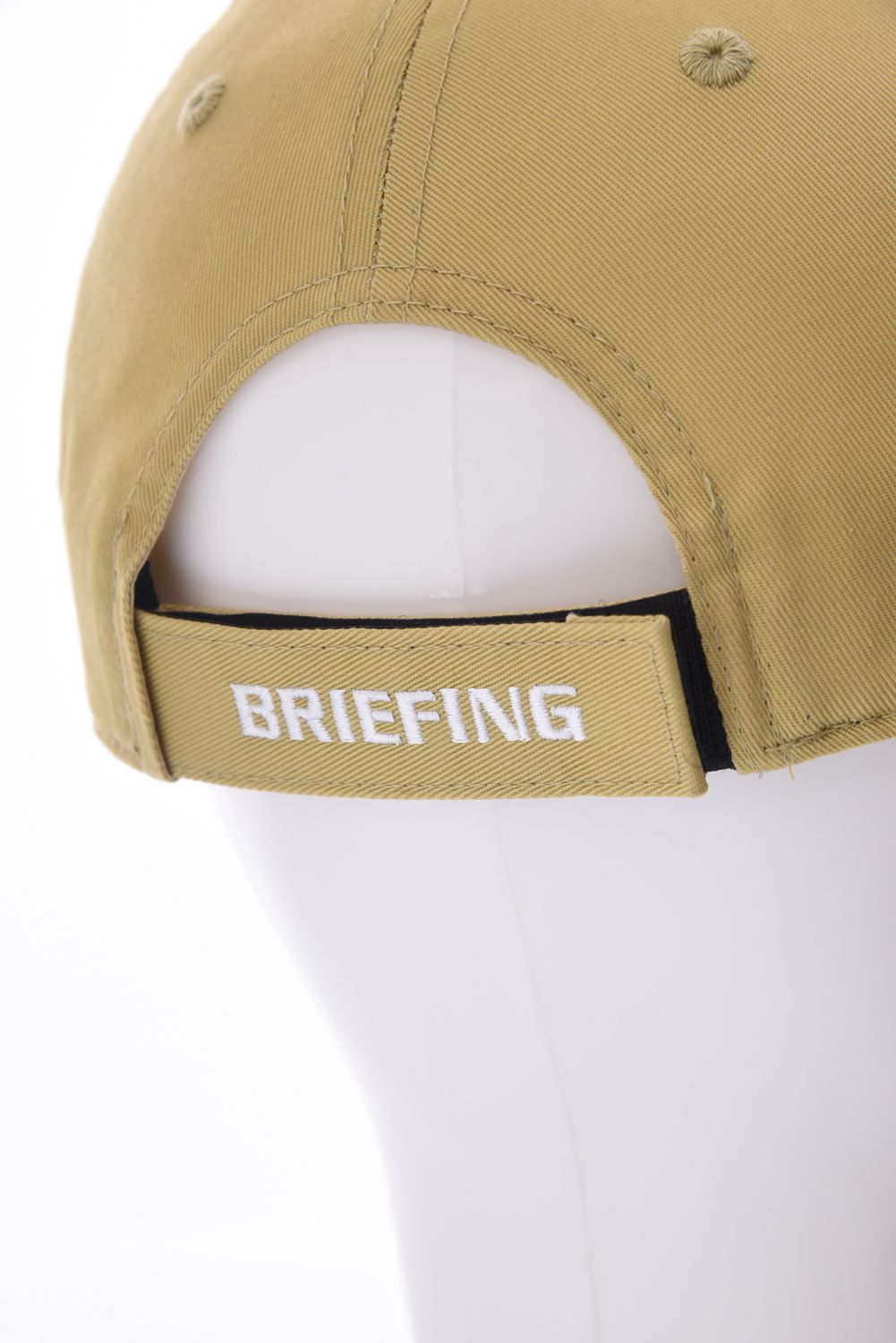 【26SS】 MEN’S BASIC CAP / ベーシック ブランドロゴ キャップ (ベージュ)