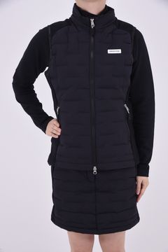 【レディース】 WOMENS HYBRID DOWN VEST / ハイブリッド ダウン ベスト (ブラック)