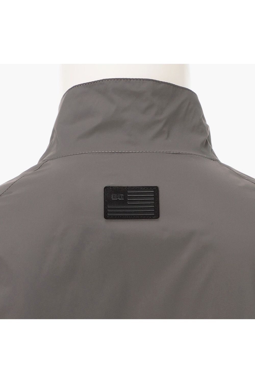 【26SS】 MEN'S BI-COLOR WIND BLOUSON / バイカラー スタンドカラーブルゾン (ブラック)