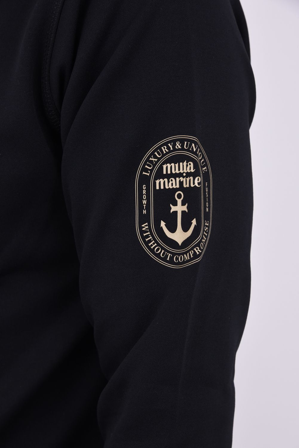 【26AW】 THERMOSOLAR MOCK NECK / ダンボールニット 発熱効果素材 長袖モックネックTシャツ (ブラック)