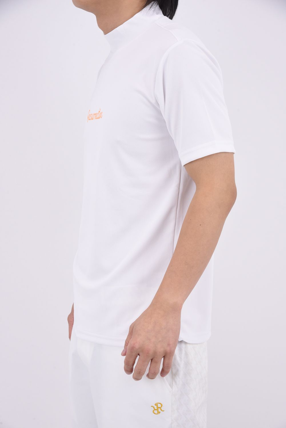 【26SS】 MENS NEONLOGO MOCK NECK / ネオン ロゴ モックネック (ホワイト)*