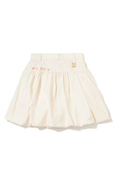 【2025AW】【レディース】 LUMINOUS BALLOON SKIRT / ポリエステルタフタ バルーンスカート (インナーパンツ付き) (オフホワイト)