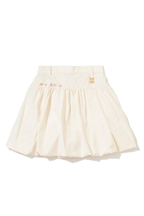【2025AW】【レディース】 LUMINOUS BALLOON SKIRT / ポリエステルタフタ バルーンスカート (インナーパンツ付き) (オフホワイト)