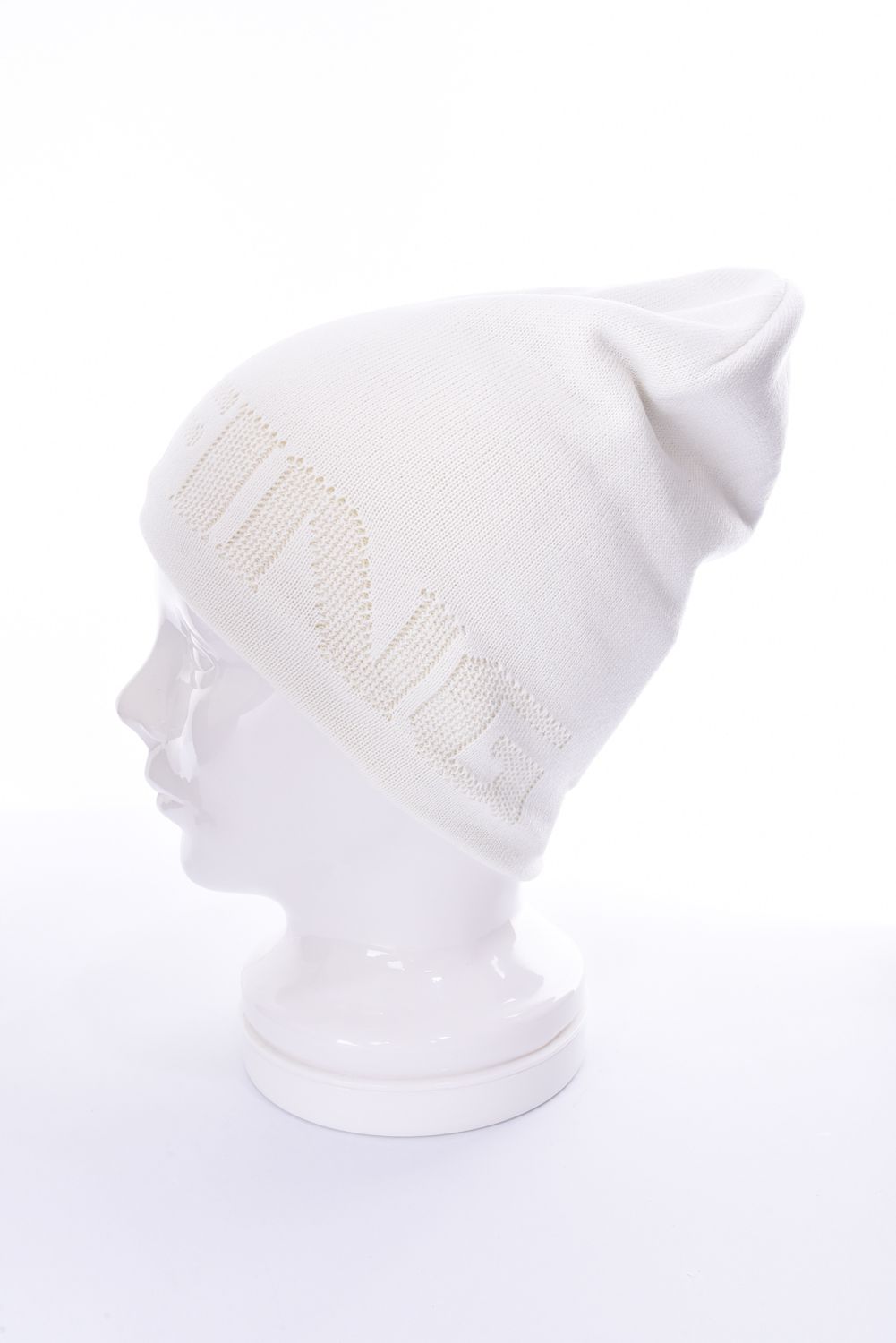 LOGO BEANIE / ロゴ ビーニー ホワイト