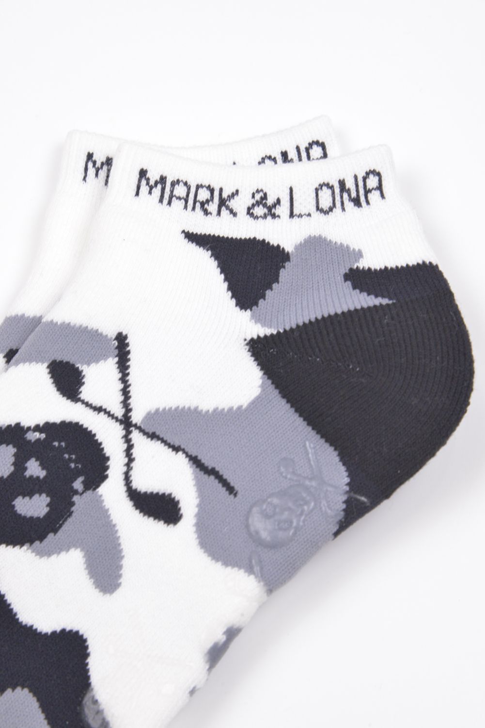 【26AW】 GAUGE CAMO SNEAKER SOCKS / ジャパンメイド オリジナルカモジャカード スニーカー丈 ローソックス (ホワイト)