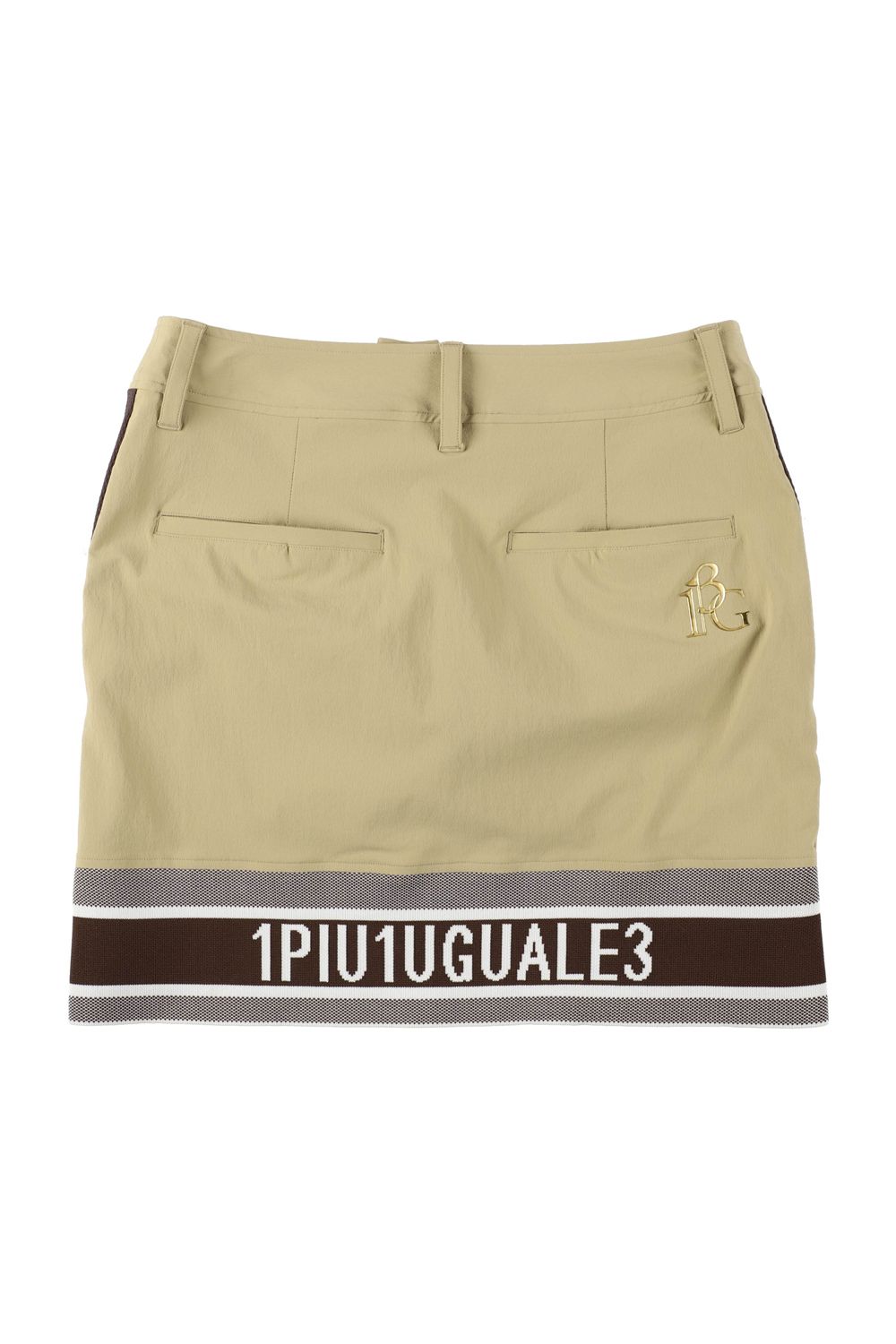 【レディース】 LADIES' 113 GOLF SKIRT / ナイロン4WAYクロス スカート (ベージュ)