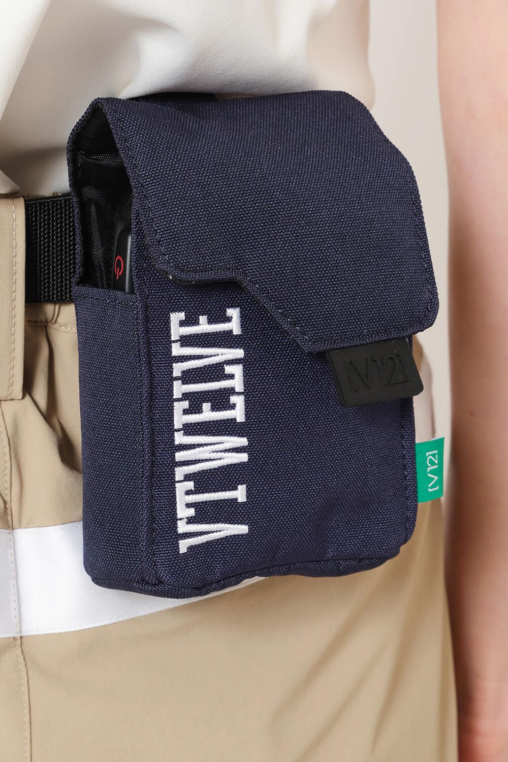 【26SS】 VT RANGE CASE / ブランドロゴ刺繍 距離計ケース (ネイビー)